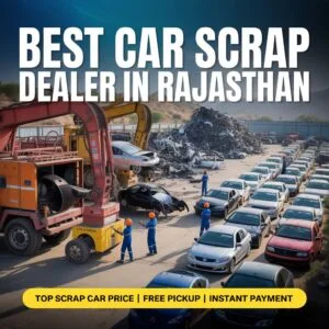 Best car scrap dealer in Rajasthan with vehicle scrapping yard, scrap cars and machinery